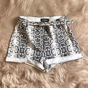 Express High Waisted Shorts